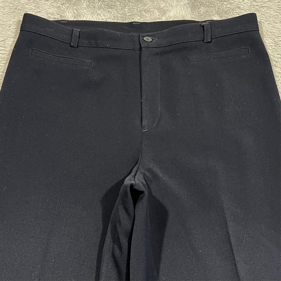 Rafaella Dress Pants Trousers Women's‎ 8 31x31 Blue Faux Pockets Casual Straight - Picture 2 of 11